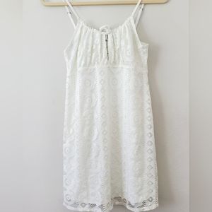 White Lace Aéropostale Dress Woman's/ Teen Size M